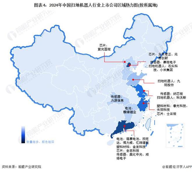 扫地机器人产业招商清单：科沃斯、石头科技、云鲸等最新投资动向【附关键企业名录】(图4)